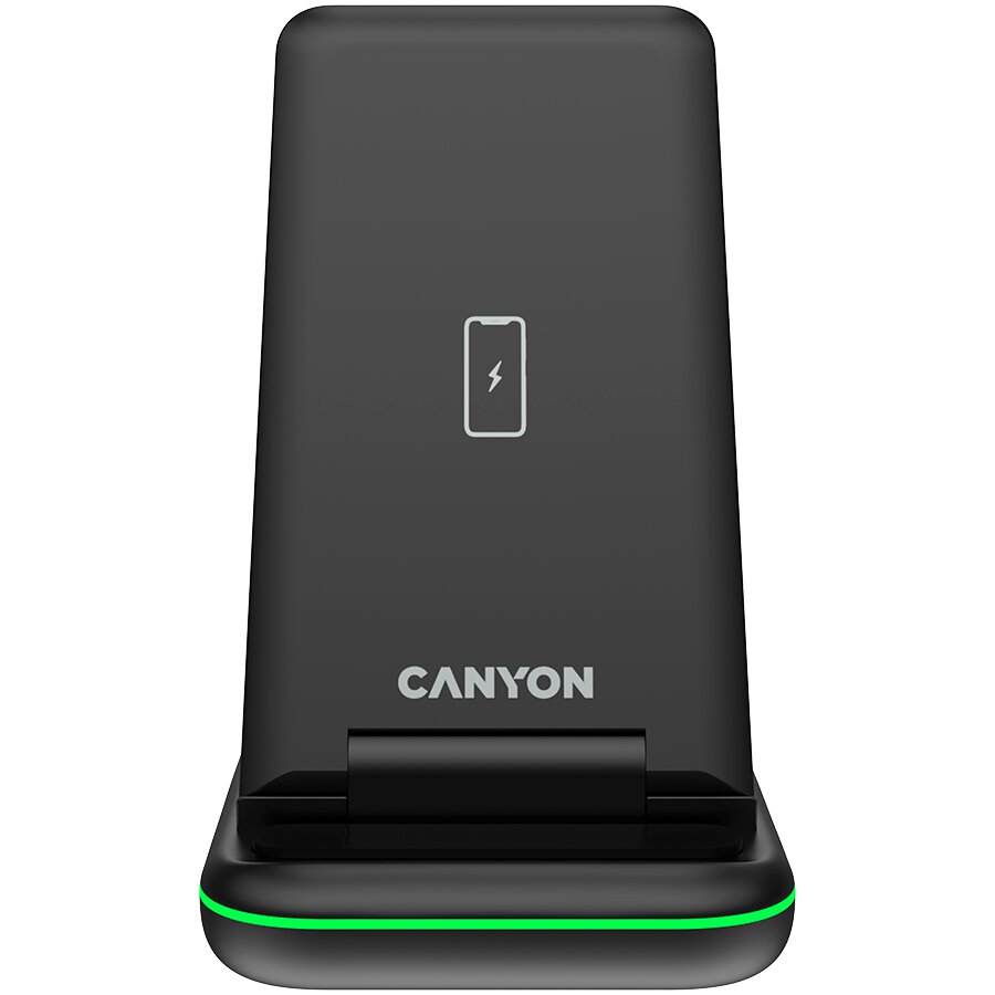 Canyon WS-304 Foldable 3in1 kaina ir informacija | Krovikliai telefonams | pigu.lt