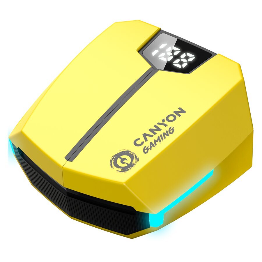 Canyon DoubleBee GTWS-2 Yellow CND-GTWS2Y цена и информация | Ausinės | pigu.lt