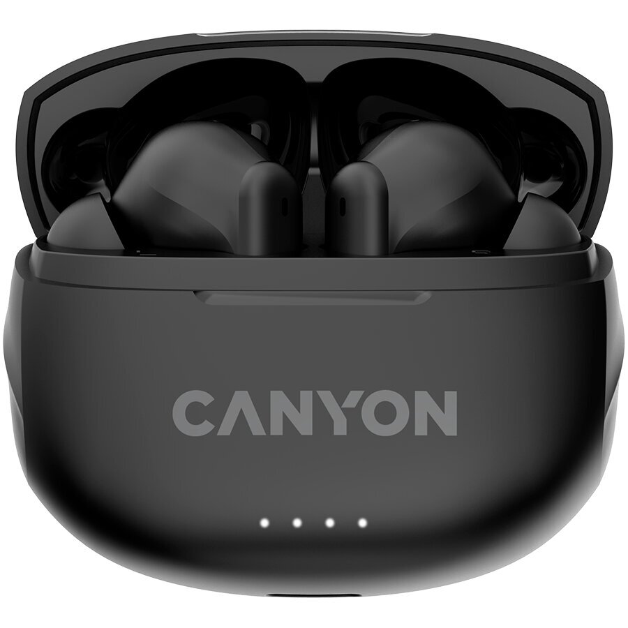 Canyon TWS-8 ENC Black CNS-TWS8B kaina ir informacija | Ausinės | pigu.lt