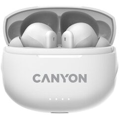 Canyon TWS-8 ENC White цена и информация | Теплая повязка на уши, черная | pigu.lt