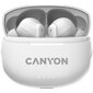 Canyon TWS-8 ENC White CNS-TWS8W цена и информация | Ausinės | pigu.lt