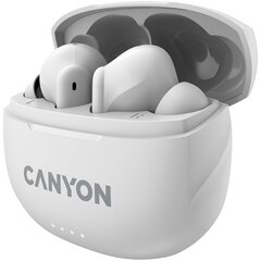 Canyon TWS-8 ENC White цена и информация | Теплая повязка на уши, черная | pigu.lt