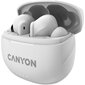 Canyon TWS-8 ENC White CNS-TWS8W kaina ir informacija | Ausinės | pigu.lt