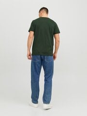Jack & Jones marškinėliai vyrams, žali kaina ir informacija | Vyriški marškinėliai | pigu.lt