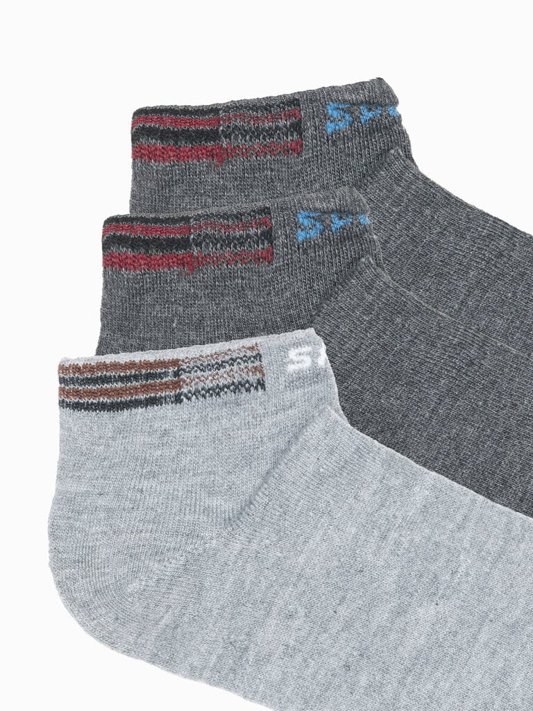 Kojinės vyrams Edoti, pilkos kaina ir informacija | Vyriškos kojinės | pigu.lt