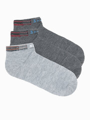носки U259 - темно-серый цена и информация | Мужские носки | pigu.lt