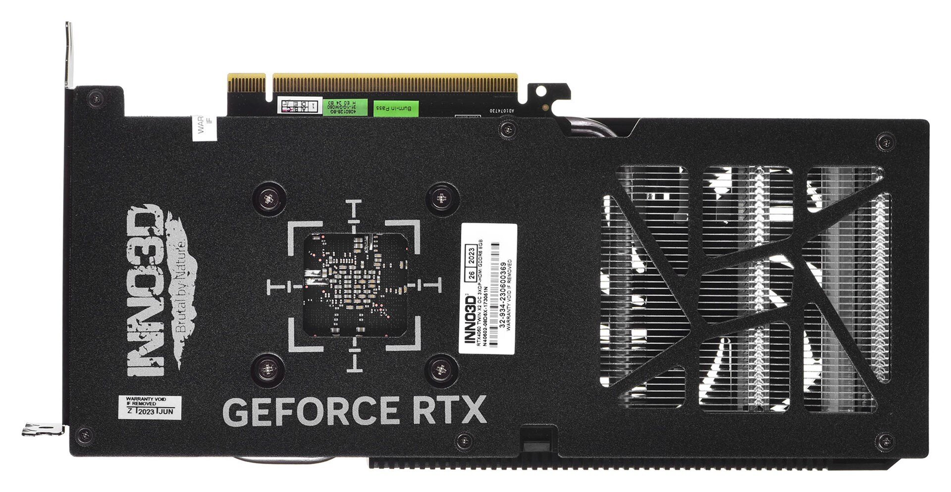 INNO3D GeForce RTX 4060 Twin X2 OC N40602-08D6X-173051N цена и информация | Vaizdo plokštės (GPU) | pigu.lt