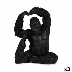 Gift Decor dekoratyvinė figūrėlė Yoga Gorila, 3 vnt цена и информация | Детали интерьера | pigu.lt