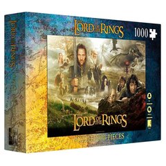 Dėlionė Poster Lord of the Rings, 1000 d. цена и информация | Пазлы | pigu.lt