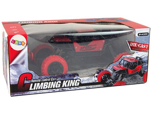 Nuotoliniu būdu valdomas RC visureigis Lean Toys Limbing King 1:18, raudonas kaina ir informacija | Žaislai berniukams | pigu.lt