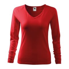 Marškinėliai moterims Malfini Elegance W MLI-12707, raudoni kaina ir informacija | Marškinėliai moterims | pigu.lt