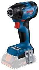 Аккумуляторный ударный шуруповерт Bosch GDR 18V-210 C, SOLO, 210 Нм, 0-1.100 / 0-2.300 / 0-3.400 мин-1 цена и информация | Шуруповерты, дрели | pigu.lt