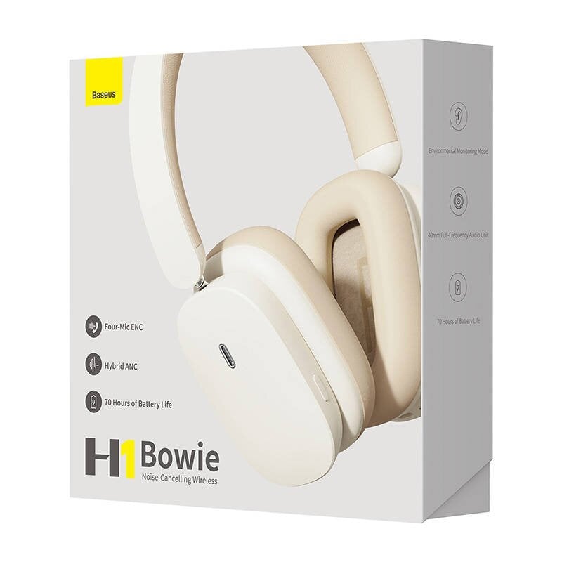 Baseus Bowie H1 kaina ir informacija | Ausinės | pigu.lt