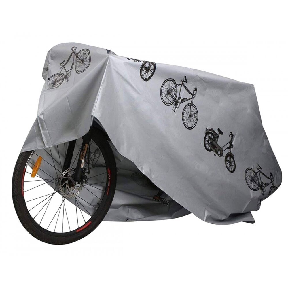 Tentas dviračiui arba motociklui, pilkas kaina ir informacija | Kiti dviračių priedai ir aksesuarai | pigu.lt