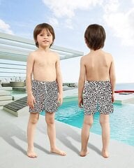 Детские плавки Kouric, белые 140см цена и информация | Шорты для плавания, обтягивающие | pigu.lt