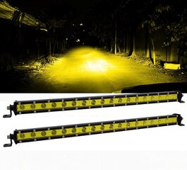 LED prožektorius automobiliui Rigidon, 50 cm, 90 W kaina ir informacija | Automobilių žibintai | pigu.lt