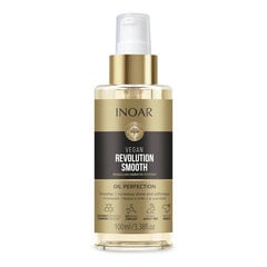 Baigiamasis plaukų aliejus Inoar Vegan Revolution Smooth, 100 ml kaina ir informacija | Priemonės plaukų stiprinimui | pigu.lt