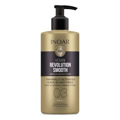 Nenuplaunamas plaukų balzamas Inoar Vegan Revolution Smooth Thermo, Step 3, 350 ml kaina ir informacija | Balzamai, kondicionieriai | pigu.lt