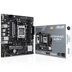 ASUS Prime A620M-E-CSM kaina ir informacija | Pagrindinės plokštės | pigu.lt