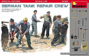 Сборная пластиковая модель. Miniart - German Tank Repair Crew Special Edition, 1/35, 35319 цена и информация | Склеиваемые модели | pigu.lt