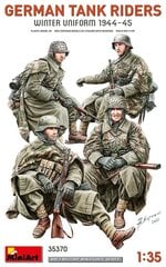 Сборная пластиковая модель. Miniart - German Tank Riders Winter Uniform 1944-45, 1/35, 35370 цена и информация | Склеиваемые модели | pigu.lt