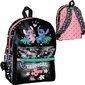Mokyklinė kuprinė Paso Stitch Tropical Love, juoda/rožinė kaina ir informacija | Kuprinės mokyklai, sportiniai maišeliai | pigu.lt