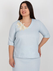 Блузка лк-бз-506493.71п, синяя цена и информация | Женские блузки, рубашки | pigu.lt