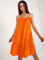 Женское оранжевое повседневное платье 2016103408443 цена и информация | Платья | pigu.lt