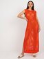 Suknelė moterims Badu, oranžinė цена и информация | Suknelės | pigu.lt