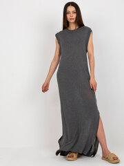 Suknelė moterims Badu, pilka kaina ir informacija | Suknelės | pigu.lt