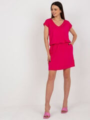 Женское базовое платье цвета фуксии цена и информация | Платья | pigu.lt