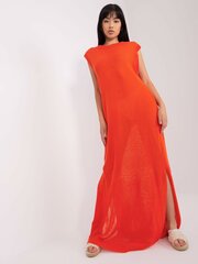 Женское оранжевое трикотажное платье 2016103408962 цена и информация | Платья | pigu.lt