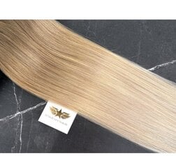 Натуральный светлый блонд на заколках с переходом омбре Наращивание волос Remy 6 частей, 010-60 нет. цена и информация | Аксессуары для волос | pigu.lt
