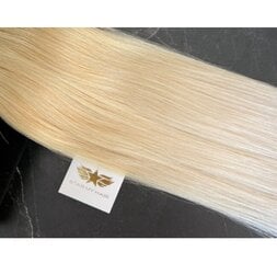 Натуральный бежевый блонд на клипсах с переходом омбре Наращивание волос Remy из 6 частей, 18-613 нет. цена и информация | Аксессуары для волос | pigu.lt