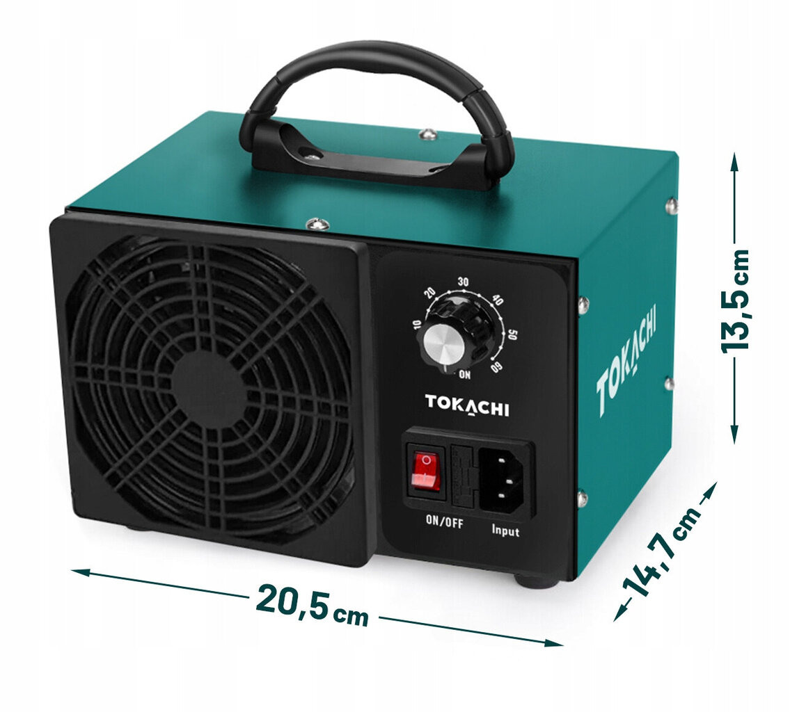 Ozono generatorius CleanO₃ 40 000 mg/h kaina ir informacija | Oro valytuvai | pigu.lt