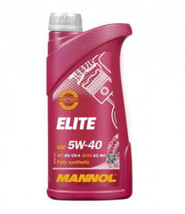 Масло моторное Mannol 7903 Elite 5W-40, 1 л цена и информация | Моторные масла | pigu.lt