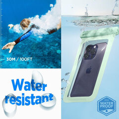 Spigen A601 UNIVERSAL WATERPROOF CASE MINT цена и информация | Чехлы для телефонов | pigu.lt