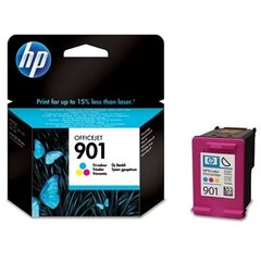 Rašalinė spausdintuvo kasetė HP 901, trijų spalvų kaina ir informacija | Kasetės rašaliniams spausdintuvams | pigu.lt
