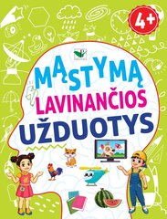 Mąstymą lavinančios užduotys 4+ kaina ir informacija | Lavinamosios knygos | pigu.lt