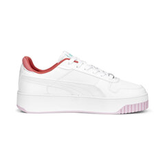 Sportiniai batai moterims Puma Carina Street Charms White 389392, balti kaina ir informacija | Sportiniai bateliai, kedai moterims | pigu.lt