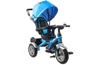 Triratukas LeanToys PRO500, mėlynas цена и информация | Трехколесные велосипеды | pigu.lt