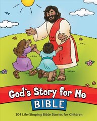 God's Story for Me Bible: 104 Life-Shaping Bible Stories for Children kaina ir informacija | Knygos paaugliams ir jaunimui | pigu.lt