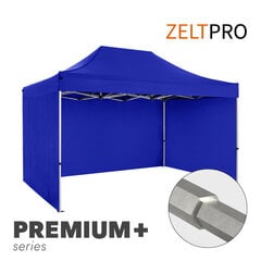 Prekybinė Palapinė Zeltpro Premium+, 3x4,5 m, Mėlyna цена и информация | Палатки | pigu.lt