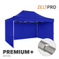 Prekybinė Palapinė Zeltpro Premium+, 3x4,5 m, Mėlyna kaina ir informacija | Palapinės | pigu.lt