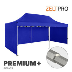 Prekybinė Palapinė Zeltpro Premium+, 3x6 m, Mėlyna kaina ir informacija | Palapinės | pigu.lt