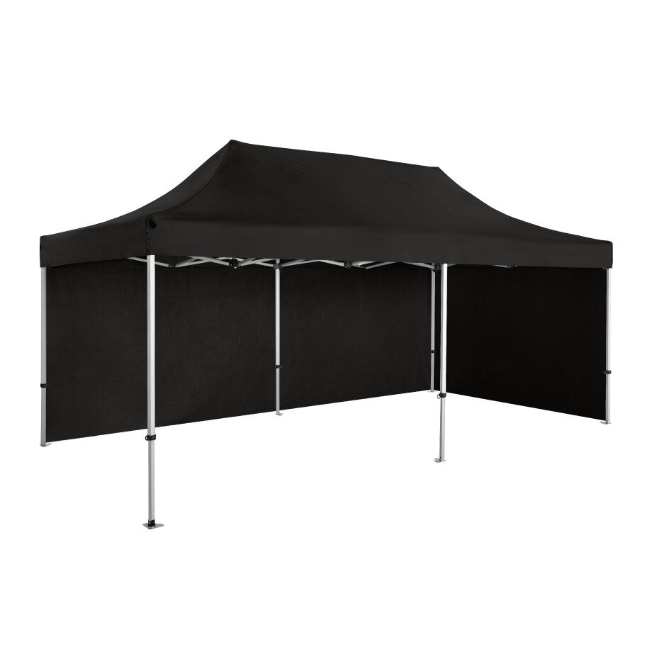 Prekybinė Palapinė Zeltpro Premium+, 4x6 m, Juoda цена и информация | Palapinės | pigu.lt