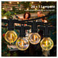 Lauko lempučių girlianda su saulės baterija Tonro Perl, 12.25m kaina ir informacija | Girliandos | pigu.lt