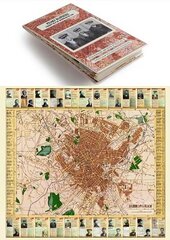 Peaky Blinders Fold Up Street Map of Birmingham 1892 - All Streets Roads and Avenues fully indexed to location grids - Map is surrounded by 22 real life character's that were labelled as Peaky Blinders including those who were later members of Billy Kimbe цена и информация | Исторические книги | pigu.lt