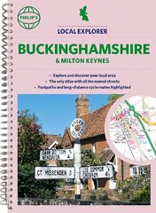 Philip's Local Explorer Street Atlas Buckinghamshire and Milton Keynes kaina ir informacija | Kelionių vadovai, aprašymai | pigu.lt