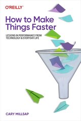 How To Make Things Faster: Lessons in Performance from Technology and Everyday Life цена и информация | Книги по экономике | pigu.lt